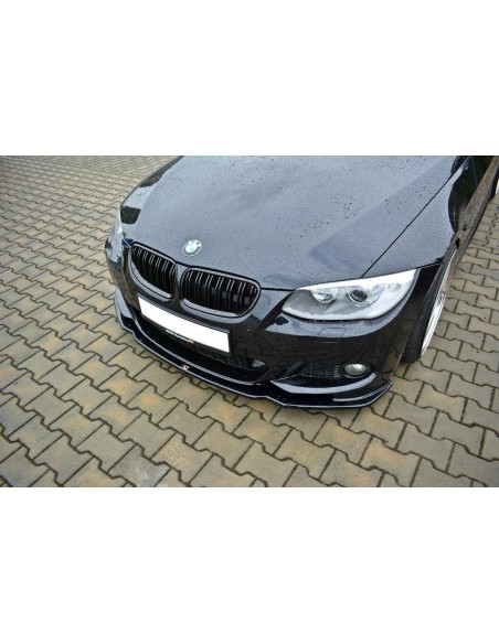 MAXTON España FRONT SPLITTER V.2 for BMW 3 E92 M-PACK FACELIFT