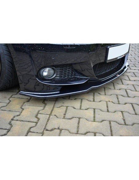 MAXTON España FRONT SPLITTER V.2 for BMW 3 E92 M-PACK FACELIFT