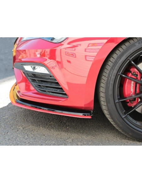 MAXTON España Front Splitter V.3 Seat Leon Cupra / FR Mk3 FL