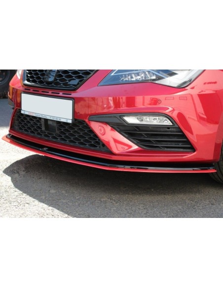 MAXTON España Front Splitter V.3 Seat Leon Cupra / FR Mk3 FL