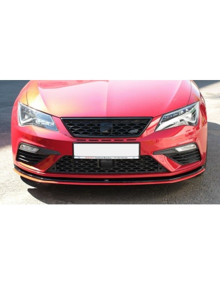 MAXTON España Front Splitter V.3 Seat Leon Cupra / FR Mk3 FL