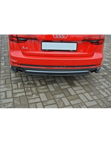 MAXTON España CENTRAL REAR SPLITTER Audi A4 B9...