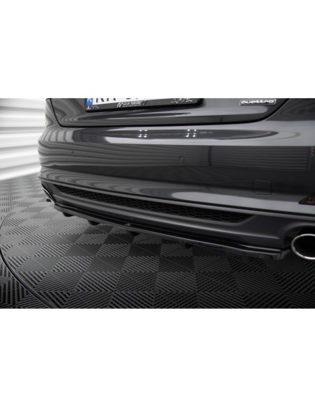 MAXTON España CENTRAL REAR SPLITTER Audi A5 F5 S-Line (with vertical bars)