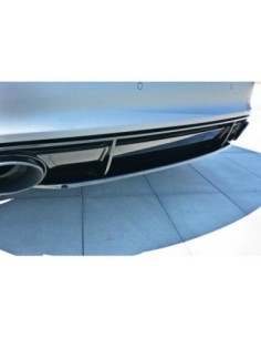 MAXTON España CENTRAL REAR SPLITTER Audi RS7 Facelift 2