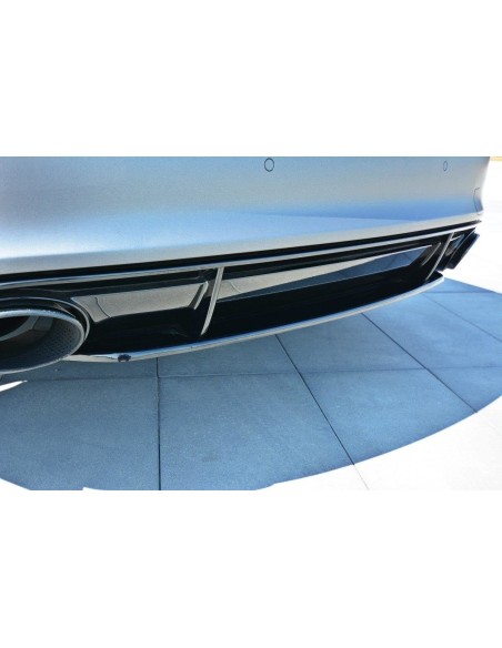 MAXTON España CENTRAL REAR SPLITTER Audi RS7 Facelift