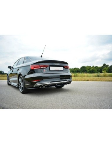 MAXTON España Central Rear Splitter Audi S3 8V...