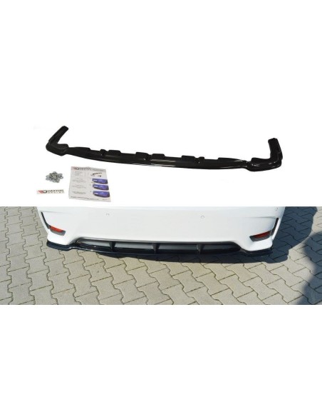 MAXTON España CENTRAL REAR SPLITTER Lexus CT Mk1 Facelift (without vertical bars)