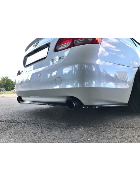 MAXTON España CENTRAL REAR SPLITTER Lexus GS 300 Mk3 Facelift (without vertical bars)