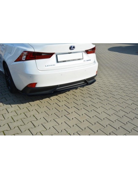 MAXTON España CENTRAL REAR SPLITTER Lexus IS Mk3 H (with vertical bars)