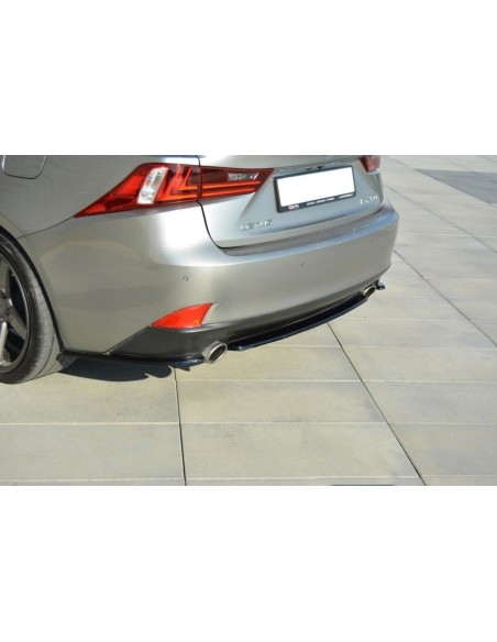 MAXTON España CENTRAL REAR SPLITTER Lexus IS Mk3 T (without vertical bars)