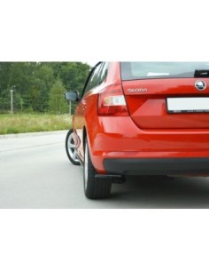 MAXTON España Rear Side Splitters Skoda Rapid Spaceback 2