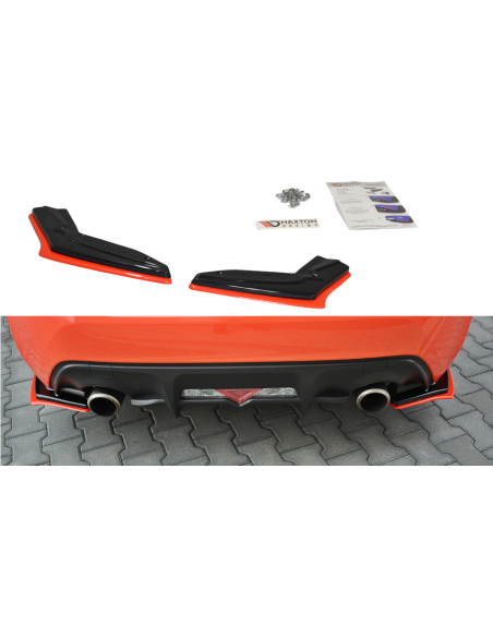 MAXTON España REAR SIDE SPLITTERS V.2 TOYOTA GT86 FACELIFT