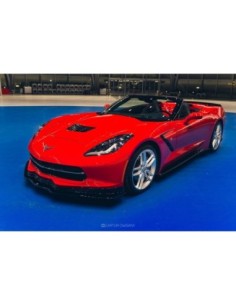MAXTON España FRONT SPLITTER V.1 CHEVROLET CORVETTE C7 2