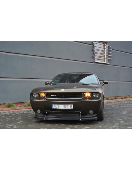 MAXTON España HYBRID FRONT SPLITTER V.1 DODGE CHALLENGER MK3. PHASE-I SRT8 COUPE