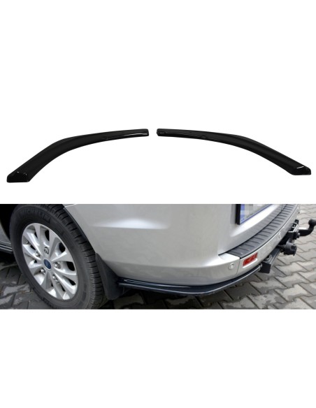 MAXTON España Rear Side Splitters Ford Transit Custom Mk1 FL