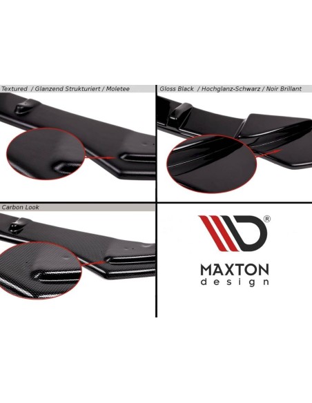 MAXTON España FRONT SPLITTER V.1 BMW X5 F15 M-PACK