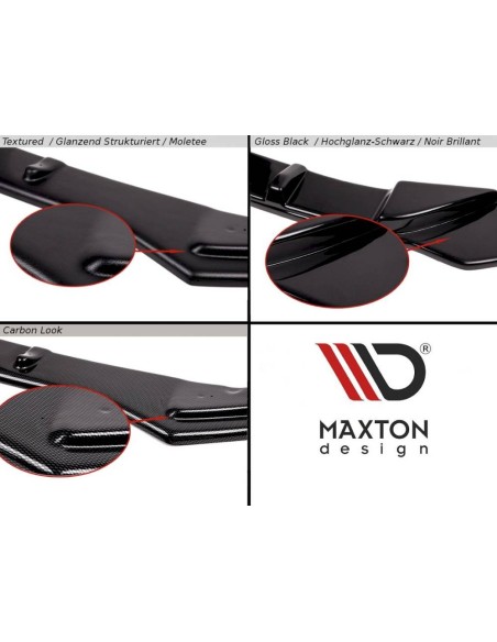 MAXTON España REAR SIDE SPLITTERS BMW X5 F15 M-PACK