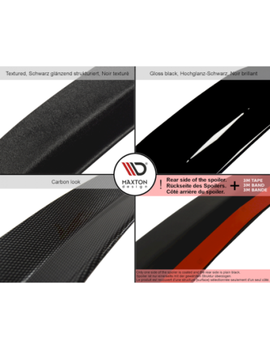 MAXTON España SPOILER EXTENSION BMW X5 F15 M-PACK