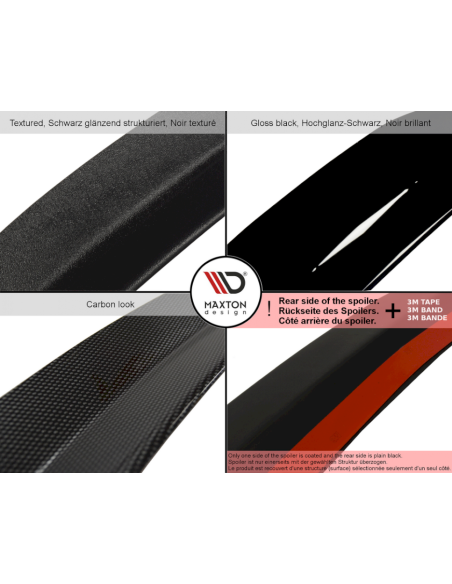 MAXTON España SPOILER EXTENSION BMW X5 F15 M-PACK