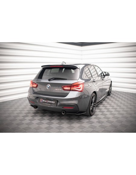 MAXTON España REAR SIDE SPLITTERS V.2 BMW 1 F20/F21 M-POWER FACELIFT
