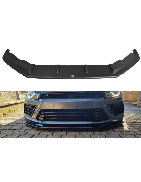 MAXTON España FRONT SPLITTER V.1 VOLKSWAGEN SCIROCCO MK.3 R FACELIFT