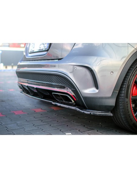 MAXTON España CENTRAL REAR SPLITTER (WITHOUT VERTICAL BARS) MERCEDES-BENZ GLA 45 AMG SUV (X156) PREFACE