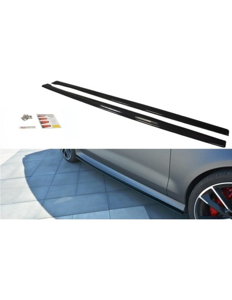 MAXTON España Side Skirts DiffusersV.1  Audi RS7 C7 FL