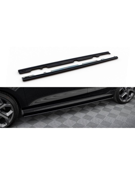 MAXTON España Side Skirts Diffusers V.1 Ford Fiesta Mk8 ST / ST-Line
