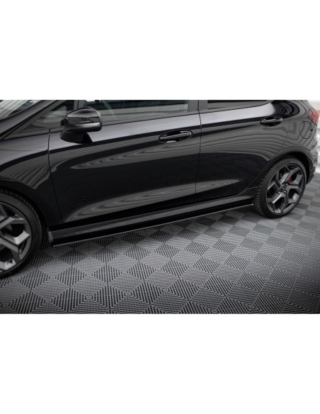 MAXTON España Side Skirts Diffusers V.1 Ford Fiesta Mk8 ST / ST-Line
