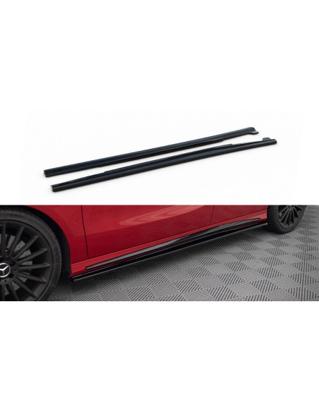 MAXTON España SIDE SKIRTS DIFFUSERS Mercedes A W176/ CLA 117 AMG/ CLA 117 AMG LINE Facelift