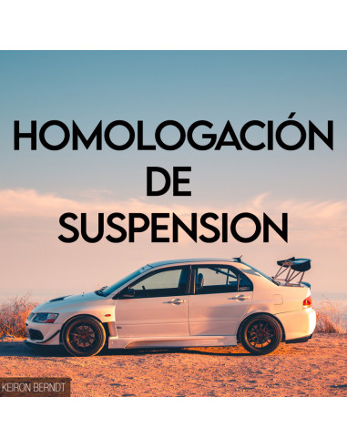 Proyecto de ingeniería para homologación de suspensión + medida de neumáticos