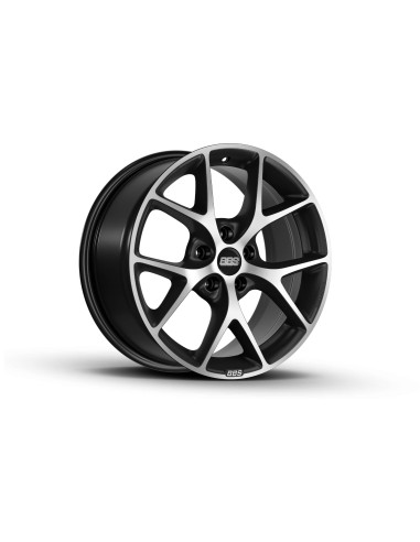 Llantas BBS SR - Vulcano Grey Diamond Cut