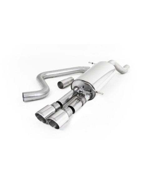 Escape Final MILTEK para Ford Fiesta ST MK8 - Sistema de Válvula incluido