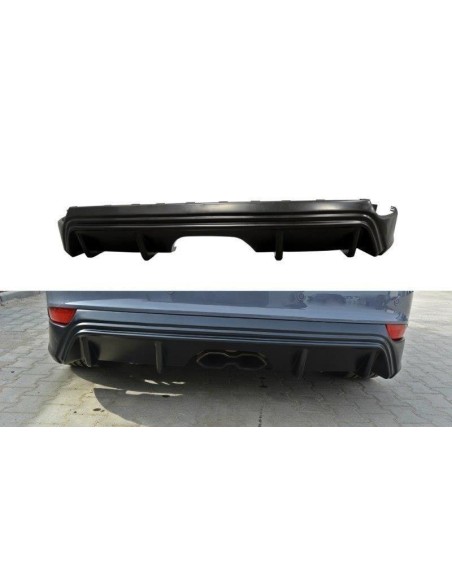 MAXTON Rear Valance Ford Focus ST Mk3 FL (RS-Look) + envio
