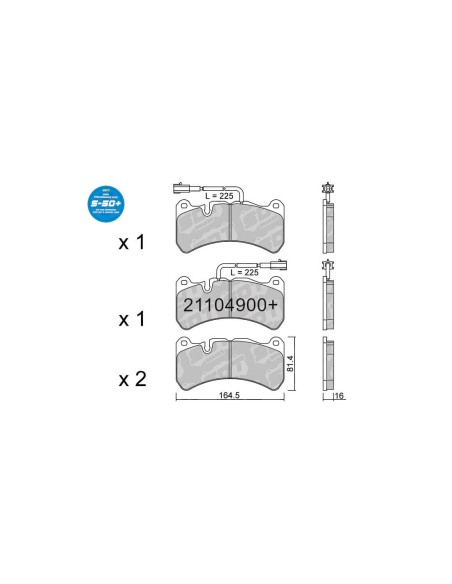 Kit SDT S50 + Alfa Romeo Giulia QV 2.9T