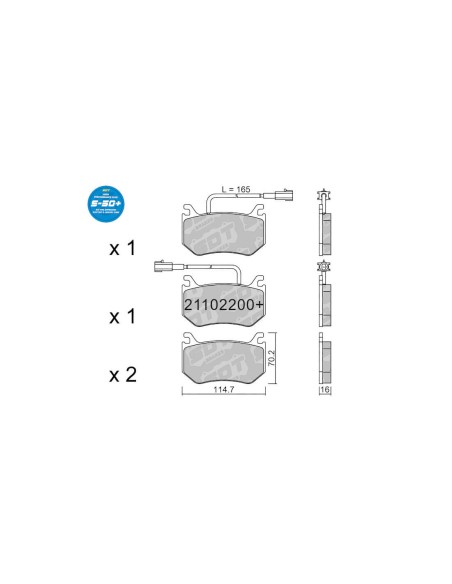 Kit SDT S50 + Alfa Romeo Giulia QV 2.9T