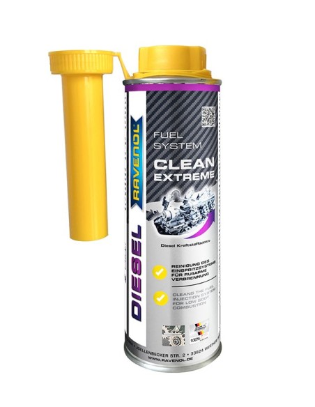 RAVENOL Limpiador de inyectores DIÉSEL – Diesel Fuel System Clean Extreme 300ml