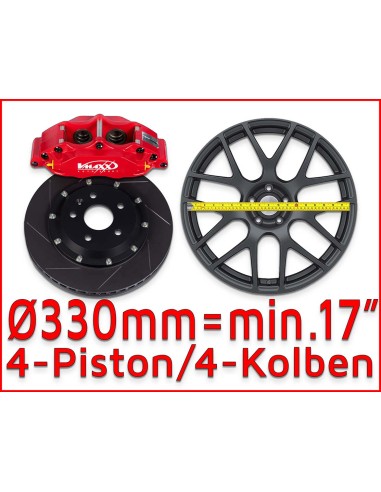 Kit de Frenos Sobredimensionados VMAXX OPEL ASTRA