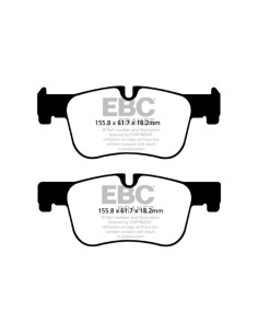 Pack Pastillas EBC y Latiguillos para BMW 2