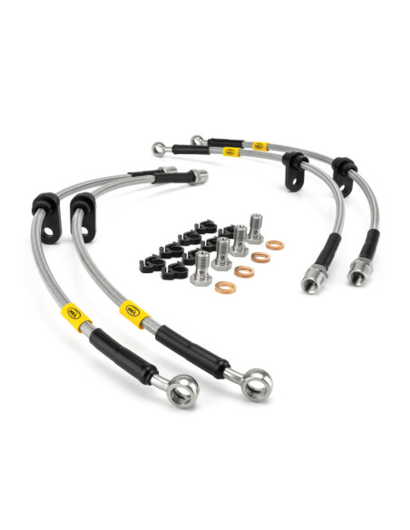 Pack Pastillas EBC y Latiguillos para BMW