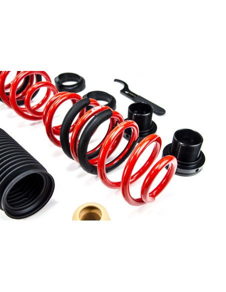 Muelles ajustables MTS Technik Golf VIII (CD1) – Regulación 25–40 mm