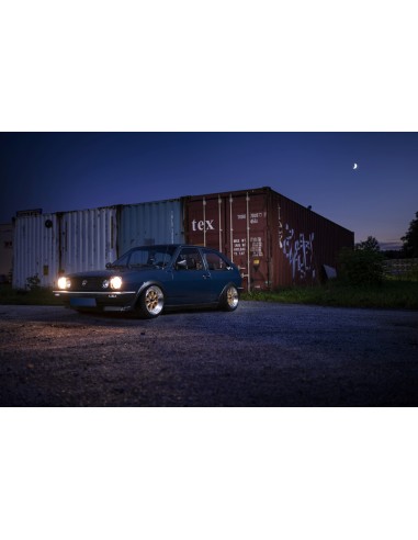 Pack 4 llantas JR31 4x100 15x7.5 ET20 Doradas