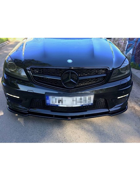 MAXTON España FRONT SPLITTER Mercedes-Benz C63 AMG Sedan / Estate W204 Facelift / S204 Facelift