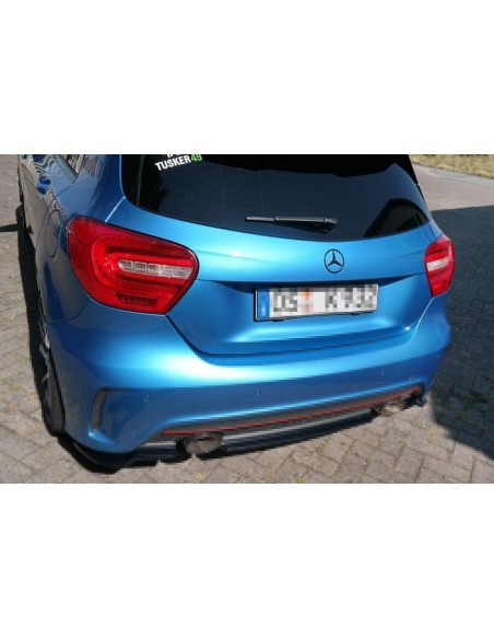 MAXTON España CENTRAL REAR SPLITTER (WITHOUT VERTICAL BARS) MERCEDES-BENZ W176 AMG-LINE PREFACE
