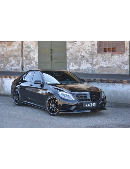MAXTON España FRONT SPLITTER V.1 MERCEDES-BENZ S-CLASS AMG-LINE W222
