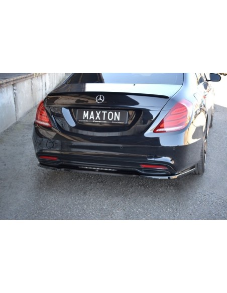 MAXTON España CENTRAL REAR SPLITTER MERCEDES-BENZ S-CLASS AMG-LINE W222