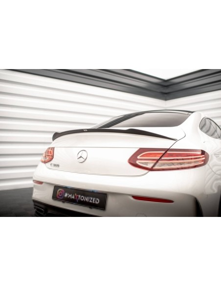 MAXTON España SPOILER EXTENSION MERCEDES- BENZ C-CLASS W205 COUPE AMG-LINE