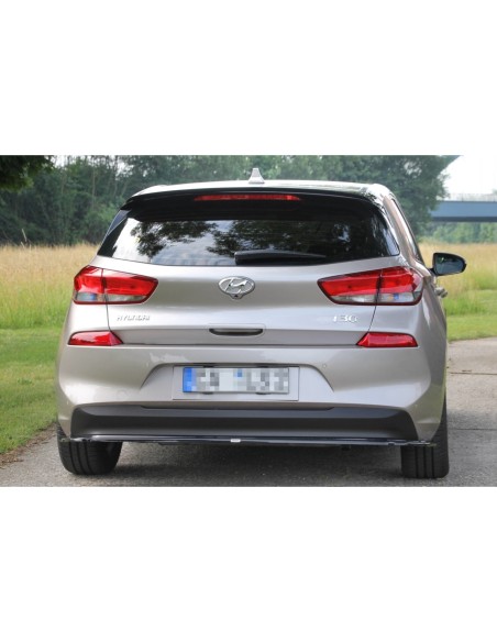 MAXTON España CENTRAL REAR SPLITTER (WITHOUT VERTICAL BARS) HYUNDAI I30 MK3 HATCHBACK