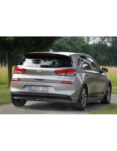 MAXTON España CENTRAL REAR SPLITTER (WITHOUT VERTICAL BARS) HYUNDAI I30 MK3 HATCHBACK
