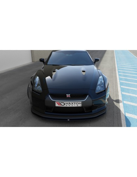 MAXTON España FRONT SPLITTER V.2 NISSAN GT-R PREFACE COUPE (R35-SERIES)